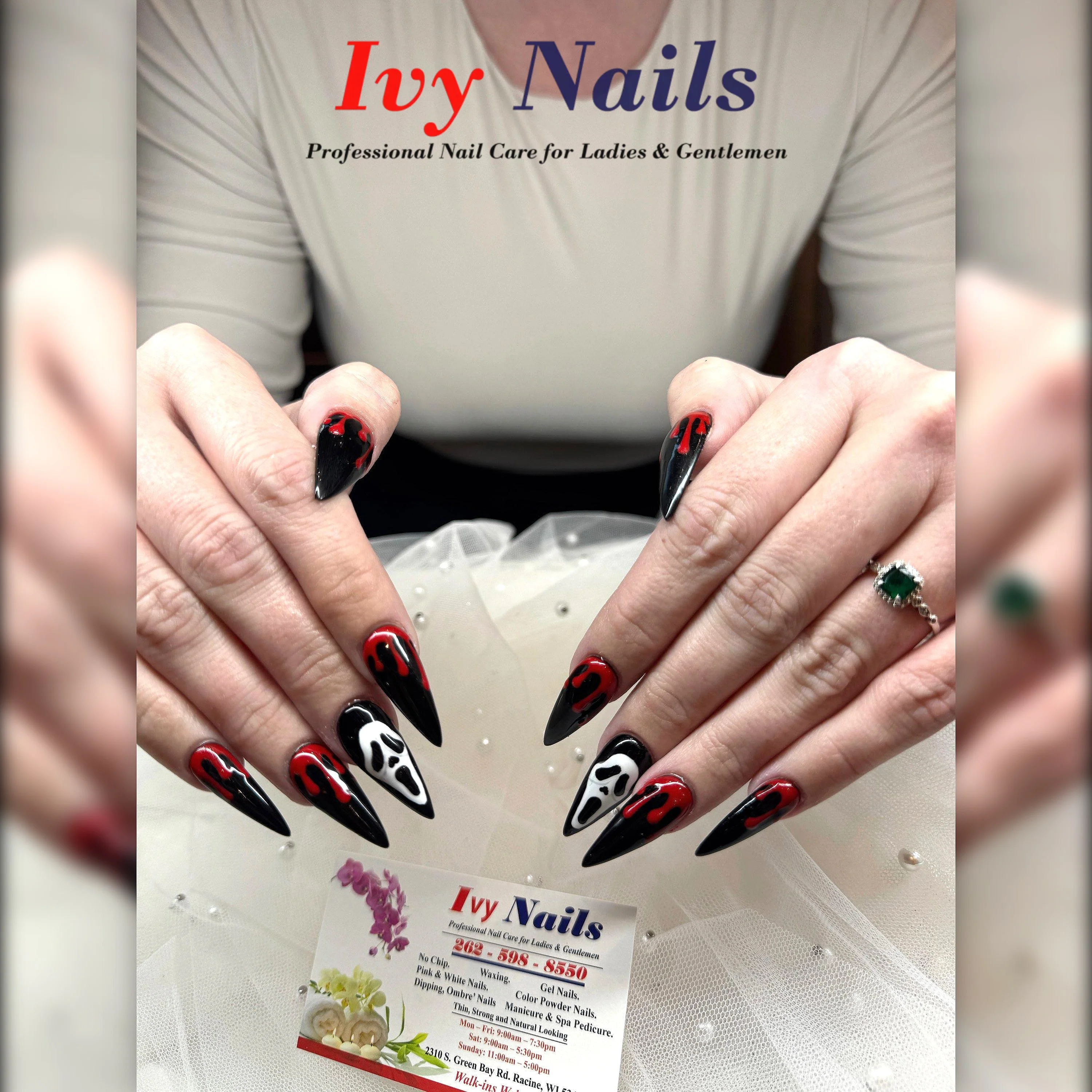 Halloween Nail Art Oct 20 2026